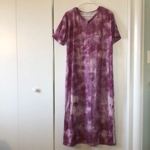 NWOT Tie Dye Beach Coverup/Dress XL